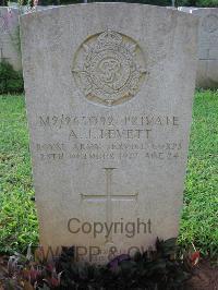 Dar Es Salaam War Cemetery - Levett, A J